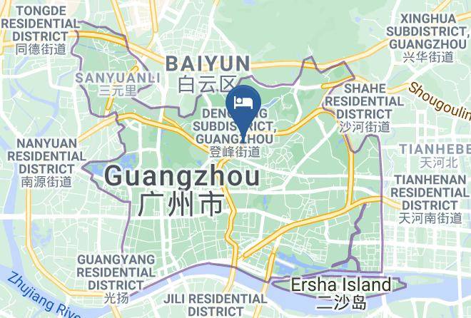 Guangzhou - Broadcasting & Television Hotel Maps