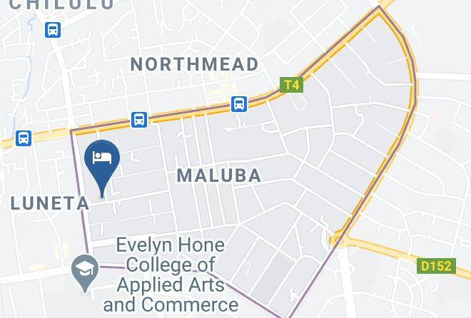 Lusaka - Broads Backpackers Maps