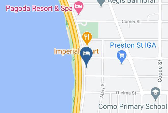 South Perth - Broadwater Resort Como Maps
