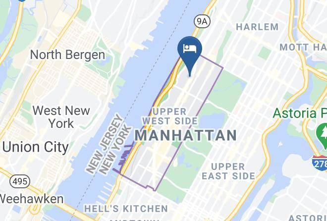 New York - Broadway International Hotel & Hostel Maps