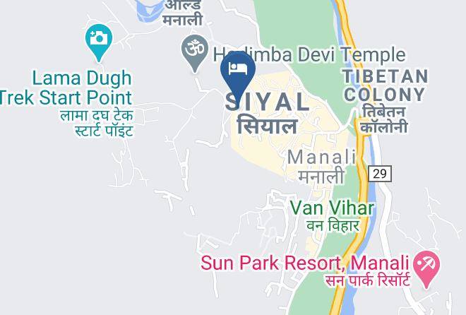 Manali - Broadways Inn Maps