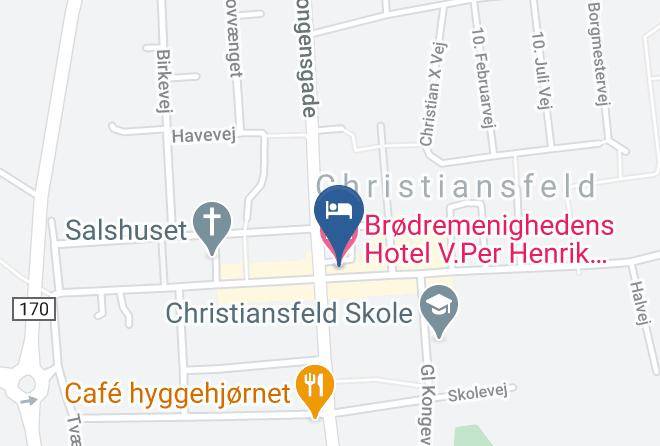 Christiansfeld - Brodremenighedens Hotel V Per Henrik Hojgaard Maps