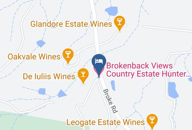 Cessnock - Brokenback Views Country Estate Hunter Valley Maps