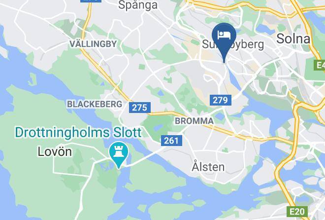 Stockholm - Brommavik Hotel Maps