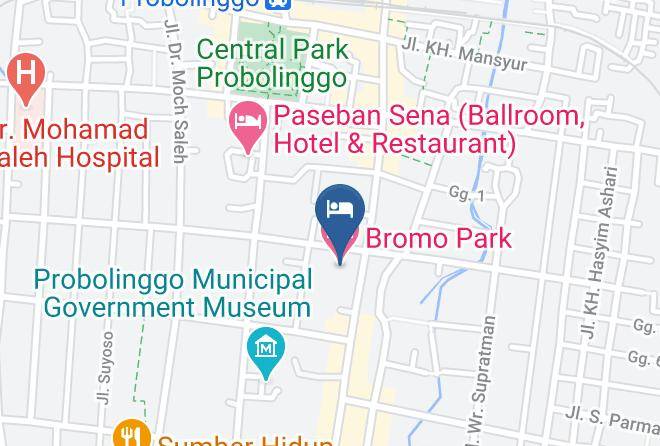 Kota Probolinggo - Bromo Park Hotel Maps