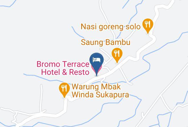 Probolinggo Regency - Bromo Terrace Hotel & Resto Maps
