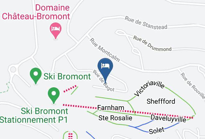 Brome Missisquoi Regional County Municipality - Hotel Chateau Bromont Maps