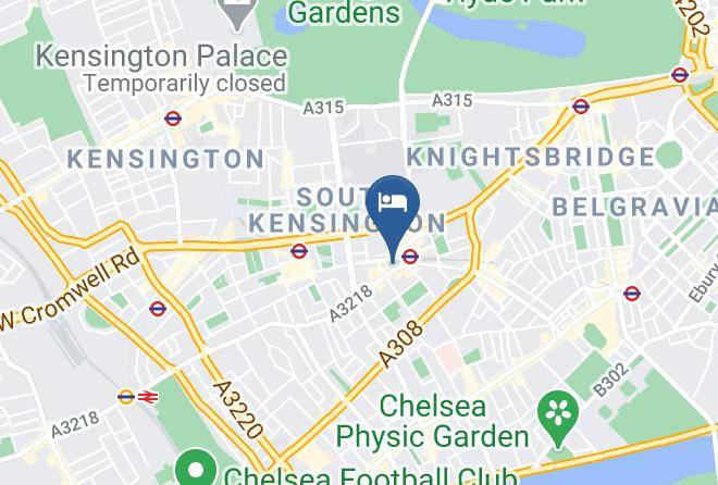 London - Brompton Hotel Maps