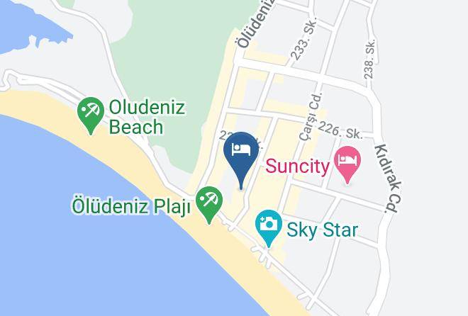 Fethiye - Bronze Hotel Maps