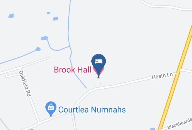 Cheshire - Brook Hall Hotel Maps