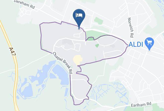 Norfolk - Best Western Brook Hotel And Restuarant Norwich Maps