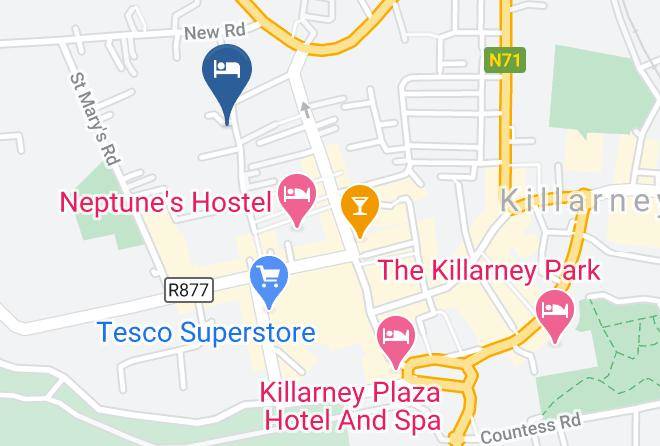 Brook Lodge Hotel Map