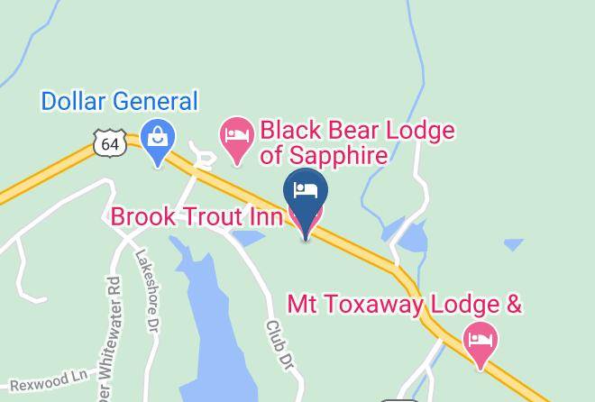 Brook Trout Inn Map