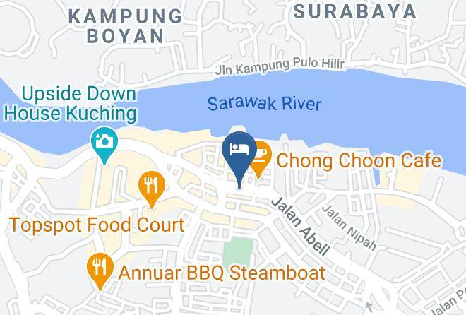Bahagian Kuching - Brookes Terrace Maps