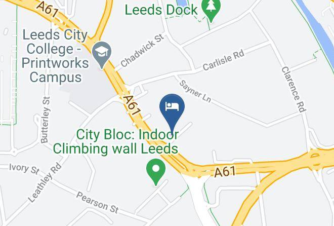 Leeds - Brookfield Hotel Leeds Maps