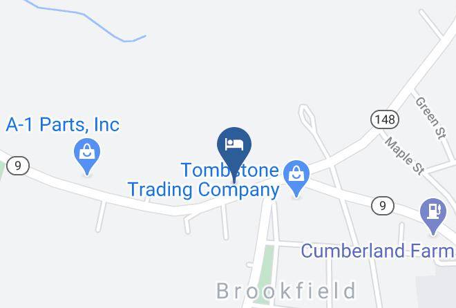 Worcester - Brookfield Inn & Breakfast Maps