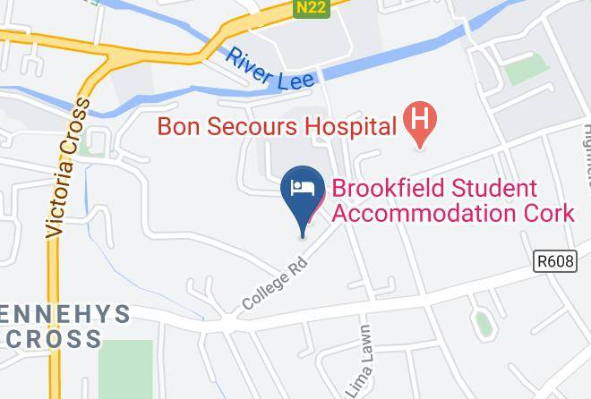 Cork - Brookfield Lodge Hotel Cork Maps