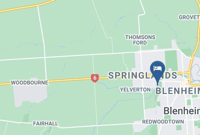Blenheim - Brookhurst Boutique Accommodation Maps