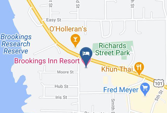 Curry - Brookings Inn Resort Maps