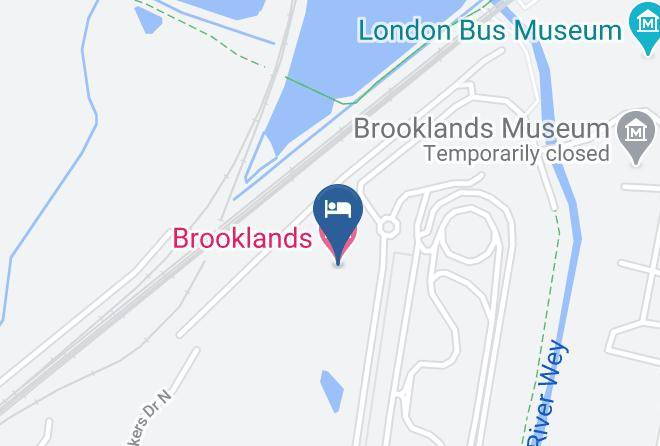 Surrey - Brooklands Hotel Maps