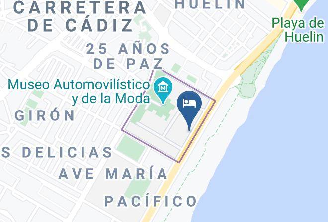Malaga - Brooklyn Fitboxing Pacifico Malaga Maps