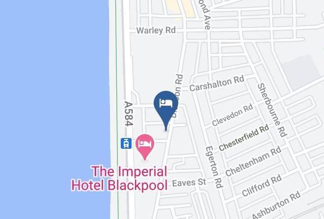 Blackpool - Brooklyn Hotel Maps