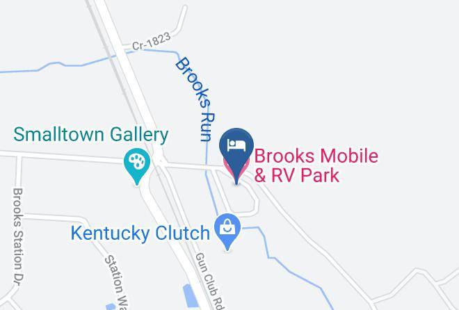 Bullitt - Brooks Mobile & Rv Park Maps