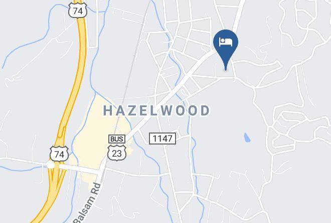 Brookside Mountain Mist Inn Map