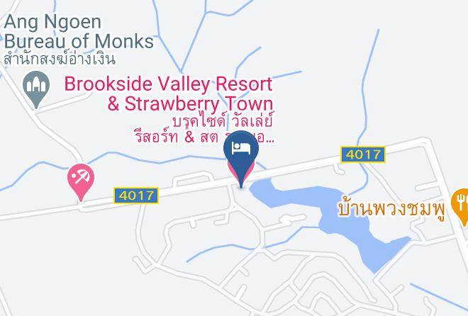 Amphoe Mueang Rayong - Brookside Valley Resort & Strawberry Town Maps