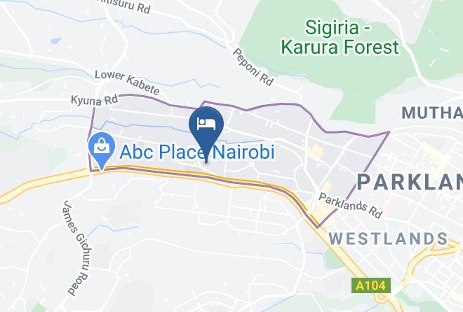 Nairobi - Brookside Westlands Maps