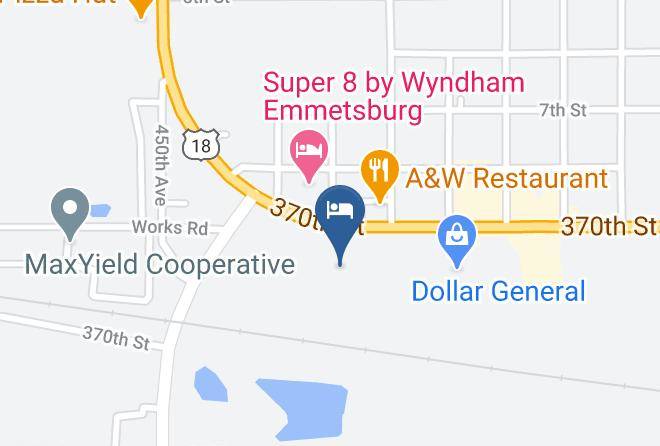 Palo Alto - Brookstone Lodge & Suites Maps