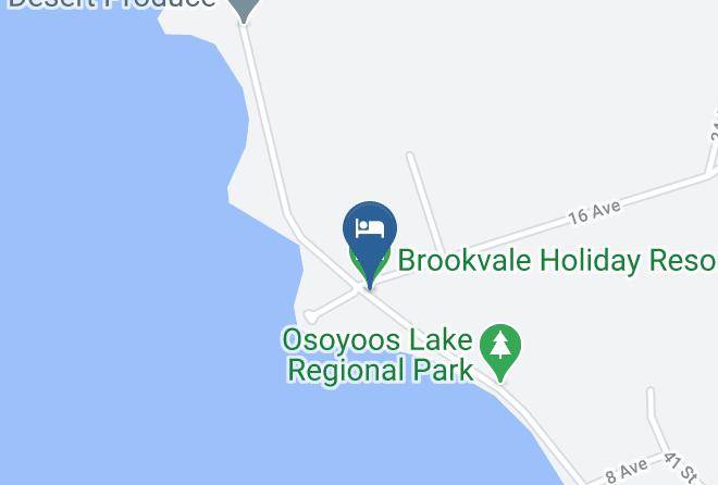 Okanagan Similkameen - Brookvale Holiday Resort Inc Maps