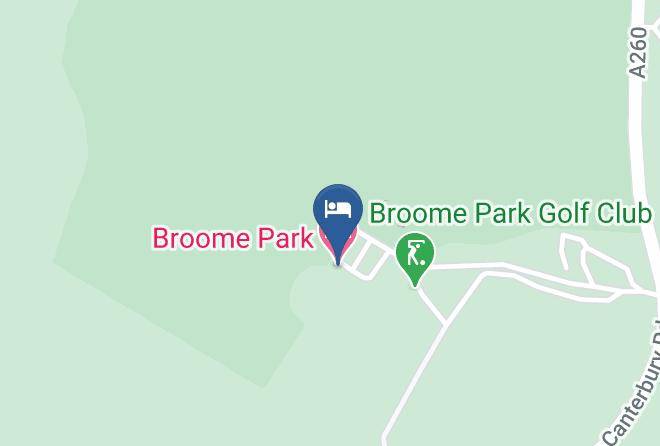 Kent - Broome Park Hotel Maps