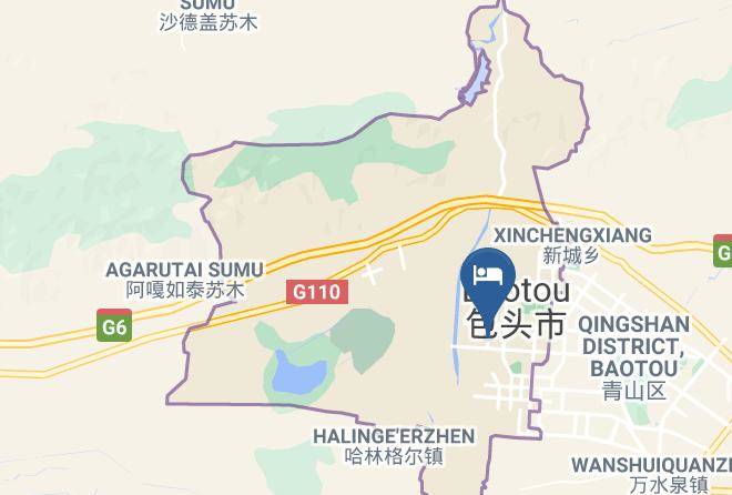 Baotou - Brother Fortune Hotel Maps
