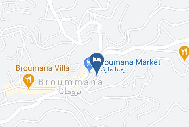 Maten - Broumana Hotel Maps