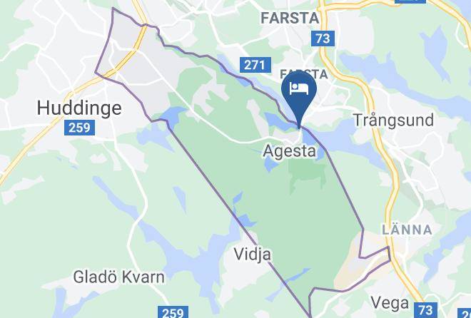 Huddinge - Brovakten Bed And Breakfast Maps