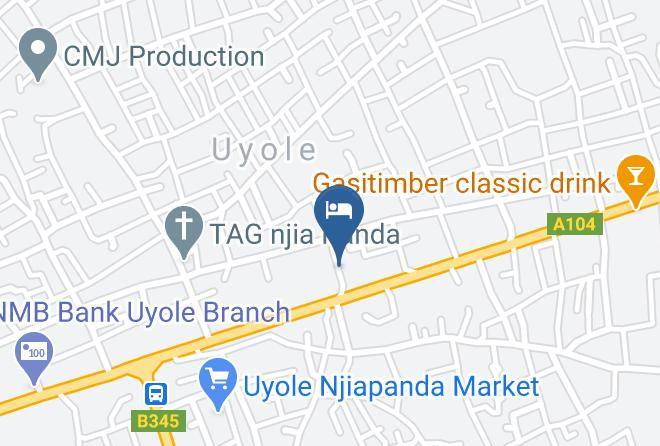 Mbeya Urban - Browmar Hotel Maps