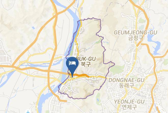 Bukgu - Brown Dot Hotel Deokcheon Maps