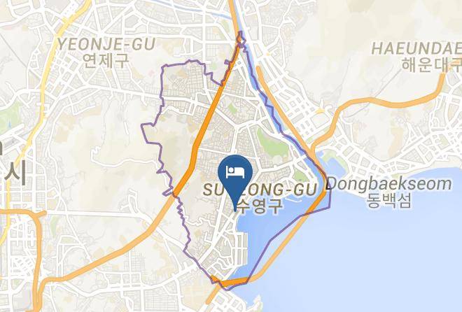 Suyeonggu - Brown Dot Hotel Gwangalli Maps