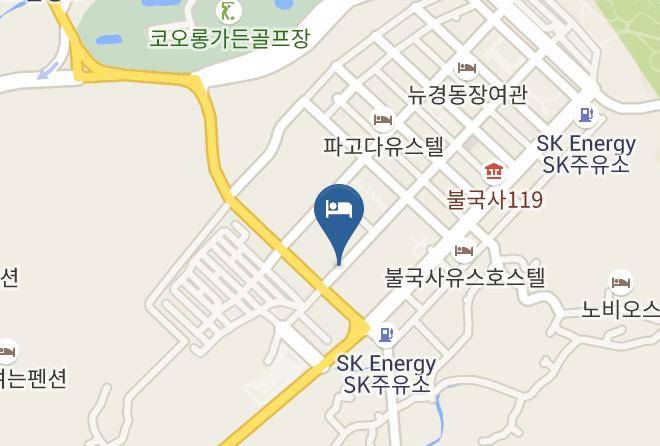 Gyeongjusi - Brown Dot Hotel Gyeongju Maps
