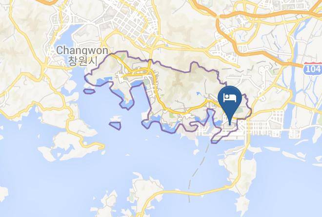 Jinhaeguchangwonsi - Brown Dot Hotel Maps