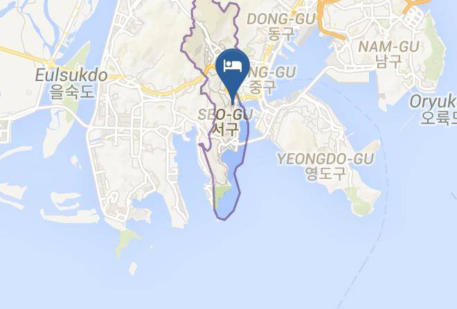 Seogu - Brown Dot Hotel Nampo Chungmu Maps