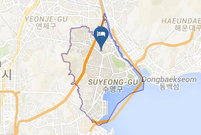 Suyeonggu - Brown Dot Hotel Suyeong Maps