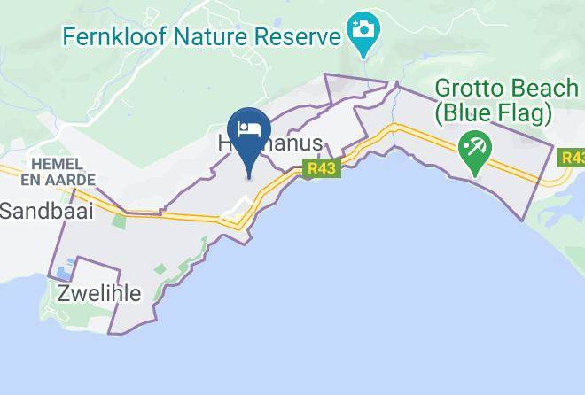 Overberg - Brown Jug Accommodation Maps