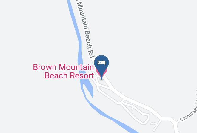 Brown Mountain Beach Resort Map