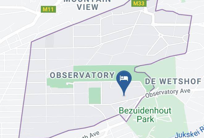 City Of Johannesburg - Brown Sugar Backpackers Lodge Maps