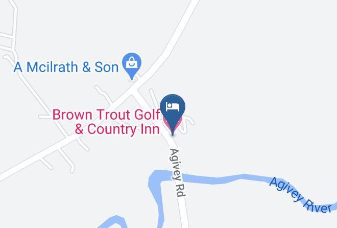 Causeway Coast Glens - Brown Trout Golf & Country Inn Maps
