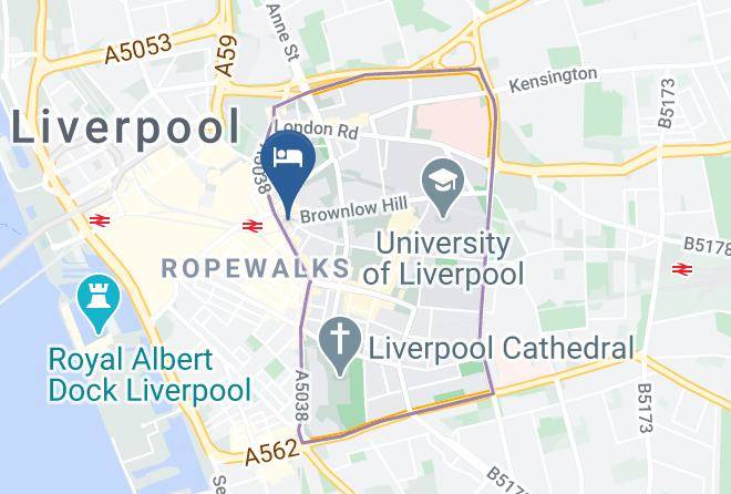 Liverpool - Brownlows Inn Hotel Maps