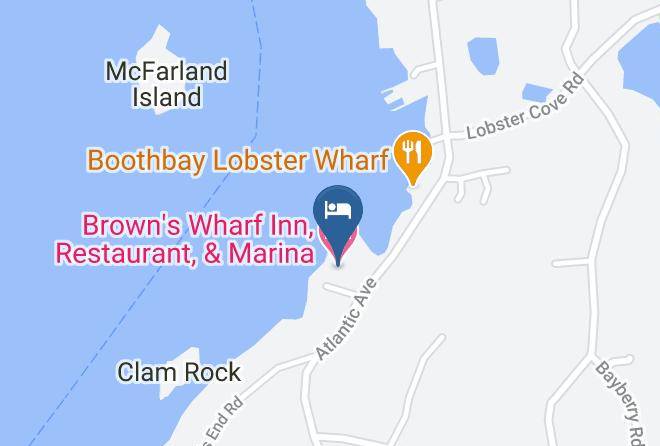 Lincoln - Brown's Wharf Inn Restaurant & Marina Maps