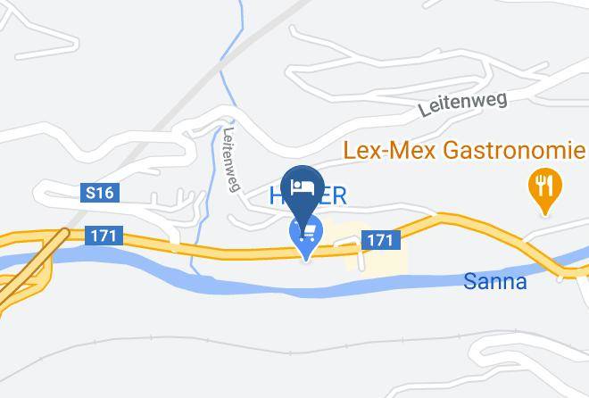 Landeck - Bruggner Stubn Maps